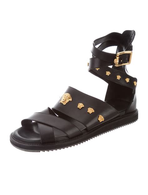 versace sandals women sale|More.